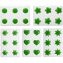 Formes de bougies - bougies flottantes - Fleur - coeur - soleil - toile - ronde