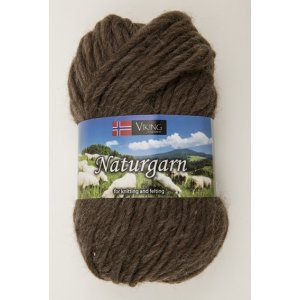 Fil Viking Fil naturel 50g - Gris marron (608) Fil Viking Fil naturel 50g - Gris marron (608)
