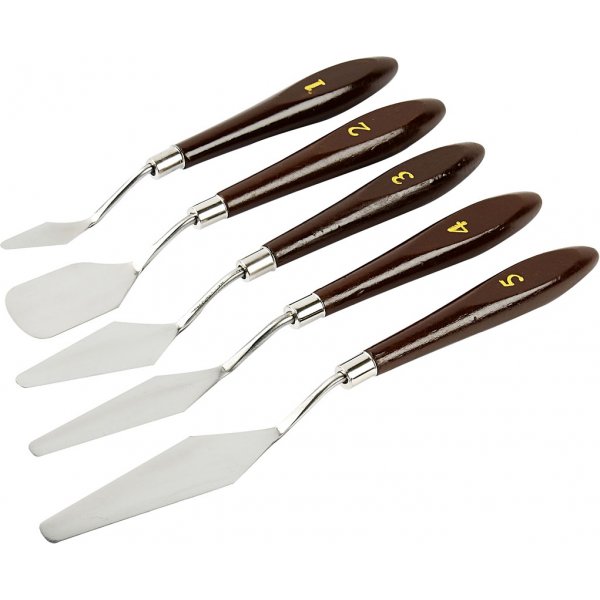 Couteaux de peintre - 5 pcs Couteaux de peintre - 5 pcs