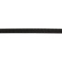 Ruban satin - noir - B3 mm - 15 m