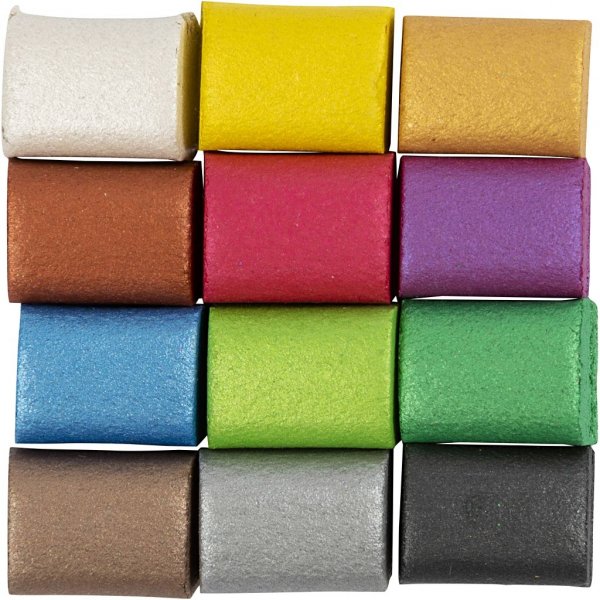 Peintures aquarelle Art Aqua - peintures mtalliques - 12 pcs