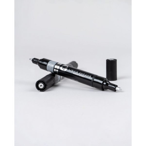 Molotow - Marqueur Chrome Liquide Twin - 1,5 mm + 4 mm