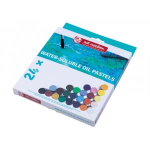 Création artistique au pastel à l'huile soluble dans l'eau - 24 crayons Création artistique au pastel à l'huile soluble dans l'eau - 24 crayons