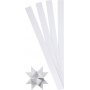 Bandes toiles - blanc - 6,5 cm - 100 bandes