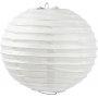 Lampe en papier - Blanc - Ronde - 35 cm