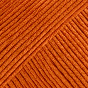 Fil DROPS Muskat Uni Color - 50g - Orange foncé (49) Fil DROPS Muskat Uni Color - 50g - Orange foncé (49)