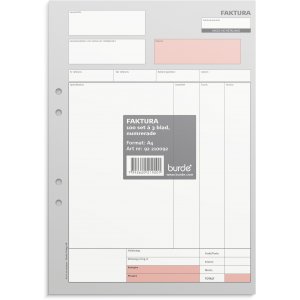 Facture - A4 - en 2 exemplaires - numérotée Facture - A4 - en 2 exemplaires - numérotée