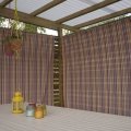 Image client Toile de store et tissu décoratif Toldo Stripes - Couleur mixte Silja 1 - 160 cm