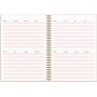 Calendrier 24/25 - Life Planner Rose Horizontal