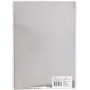 Bote en mtal - argent - A4 - 10 feuilles