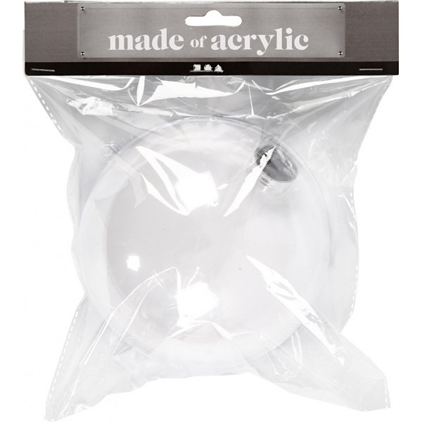 Boule décorative - transparente - Ø13,6 cm Boule décorative - transparente - Ø13,6 cm