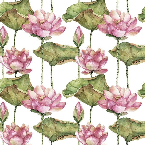 Tissu cir textile Celina rose/lin