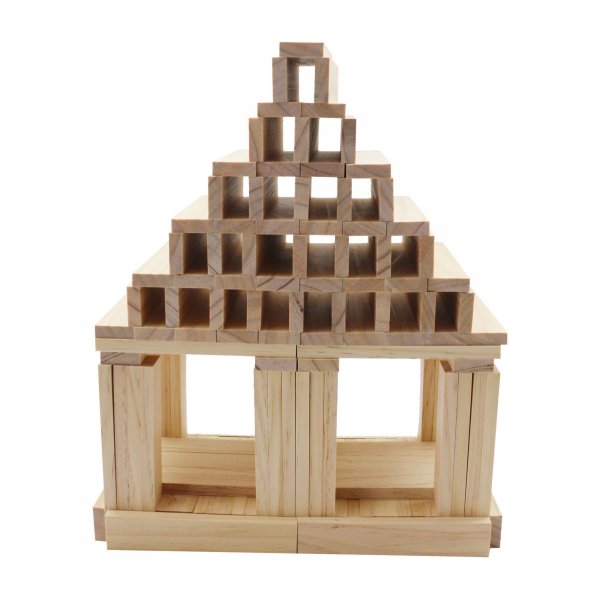 Tuiles en bois  construire 200 pcs - Couleur bois