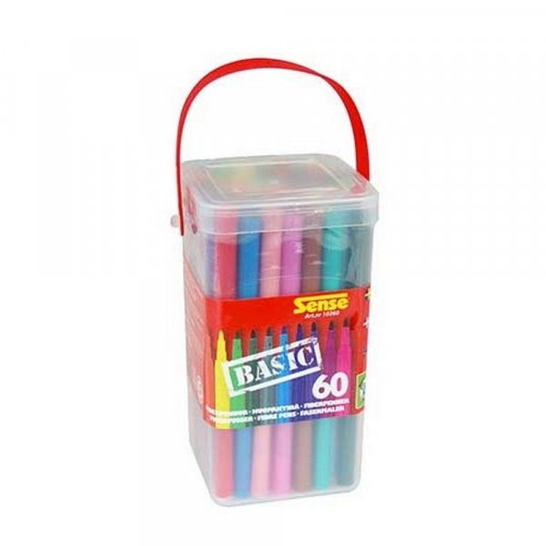 Stylos fibre Basic Sense - 60 stylos