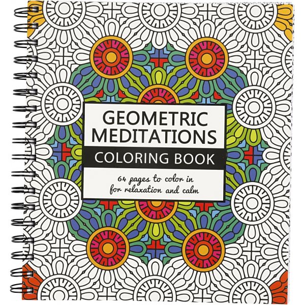 Livre de coloriage antistress - gomtrie
