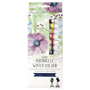 Set aquarelle Sense - 12 couleurs Set aquarelle Sense - 12 couleurs