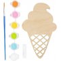Mini Kit DIY Peinture, couleurs mlanges, Cne en verre
