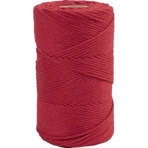 Fil macramé - rouge - Ø2 mm - 198 m Fil macramé - rouge - Ø2 mm - 198 m