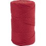 Fil macram - rouge - 2 mm - 198 m