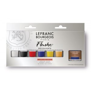 Set de peinture vinylique L&B Flashe Set de peinture vinylique L&B Flashe