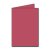 Pollen Carte double 111x158 - Paquet de 25 - Rouge marron Pollen Carte double 111x158 - Paquet de 25 - Rouge marron