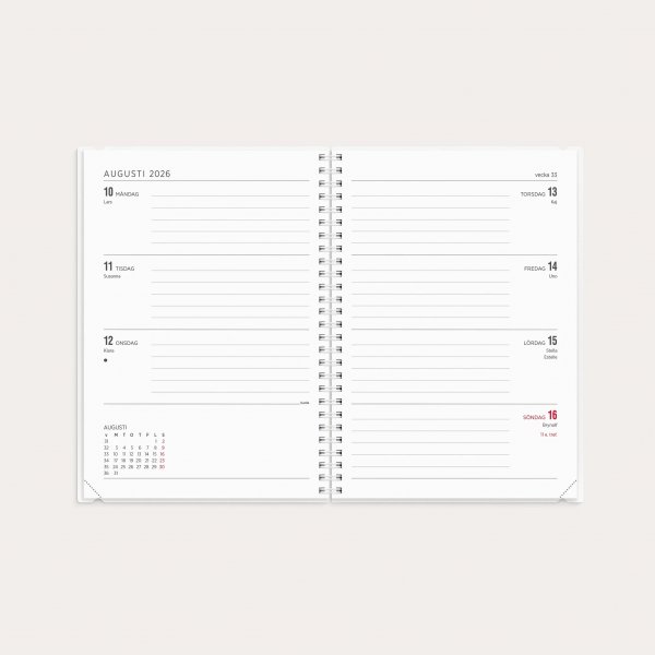 Calendrier 26/27 Sénateur - A5 - 4 en 1 Calendrier 26/27 Sénateur - A5 - 4 en 1