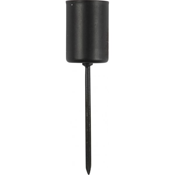 Bougeoir sur embout mtal - 4 pcs
