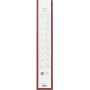 Bandes toiles - rouge - blanc - 6,5+11,5 cm - 60 bandes