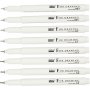 Encre d'criture/dessin Fine Line - noir - 8 pcs