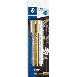 Lot de 3 crayons m�talliques Staedtler