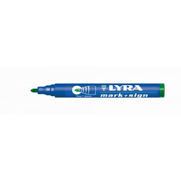 Marqueur permanent Mark&Sign 1-4 mm - Vert