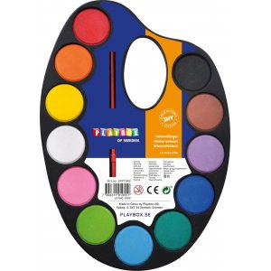 Palette d'aquarelles 12 couleurs Palette d'aquarelles 12 couleurs