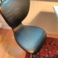 Image client Simili cuir nappa Noir - 140 cm