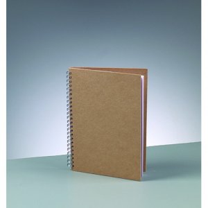 Bloc-notes A 5 / 21,5 x 15 cm - marron 60 feuilles Bloc-notes A 5 / 21,5 x 15 cm - marron 60 feuilles
