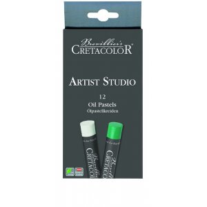 Cretacolor Set de pastels à l'huile Artist Studio - 12 crayons de couleur Cretacolor Set de pastels à l'huile Artist Studio - 12 crayons de couleur