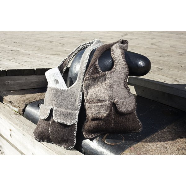 Patron tricot - Sac bandoulire feutr et non feutr
