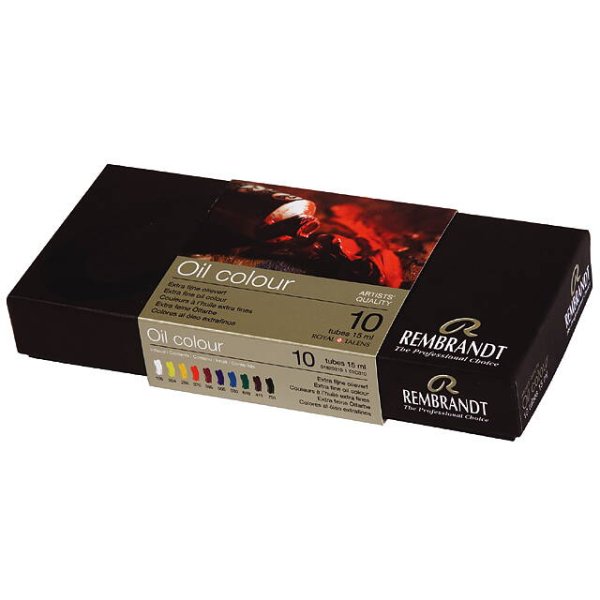 Peinture à l\\\'huile Rembrandt en kit de démarrage - 10 pcs Peinture à l\\\'huile Rembrandt en kit de démarrage - 10 pcs