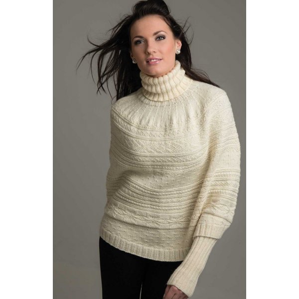 Patron tricot - Poncho, chauffe-pouls