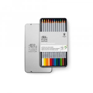 Ensemble de crayons de couleur Winsor & Newton - 12 crayons Ensemble de crayons de couleur Winsor & Newton - 12 crayons