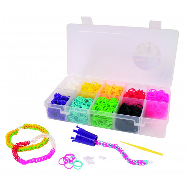 Ensemble de boucles fantaisie en bo�te de rangement 2700 pcs