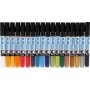 Marqueur Plus Color - couleurs mlanges - 18 pcs