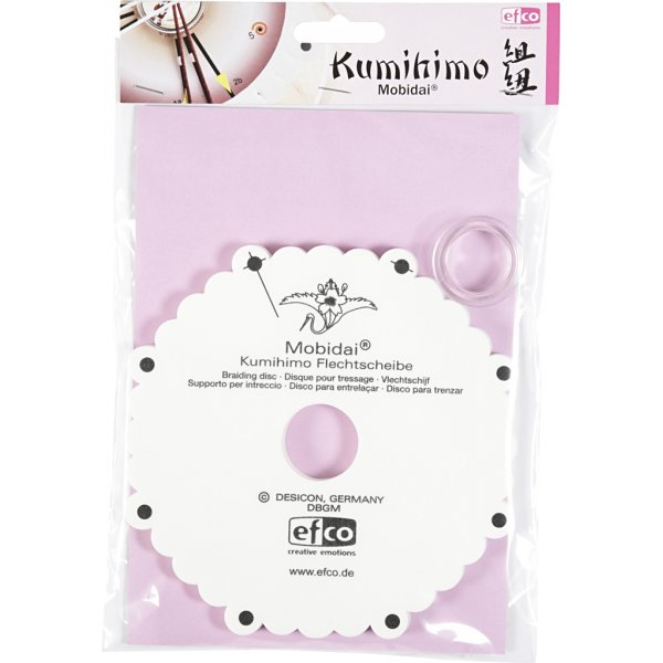 Assiette Kumihimo pour Tressage - 16 cm