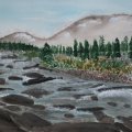 Image client Bloc aquarelle Rough Grove Arches 300g - 31x41 cm