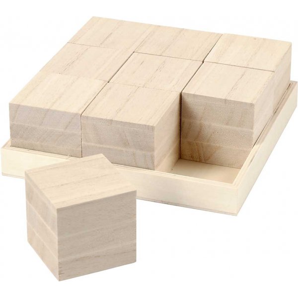 Blocs en bois - 9 pices