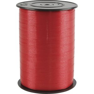 Cordon cadeau - rouge - brillant - 250 m Cordon cadeau - rouge - brillant - 250 m