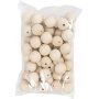 Perles en bois - 35 mm - 50 pcs