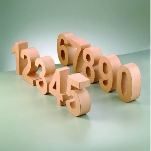 Figurines PappArt - H 10 x P 3 cm Figurines PappArt - H 10 x P 3 cm