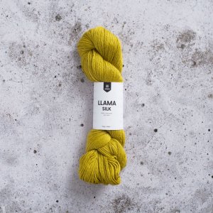 Soie de Lama 50g - Jaune citron Soie de Lama 50g - Jaune citron