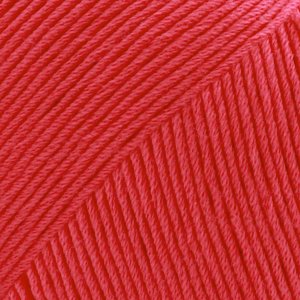Fil DROPS Safran Uni Color - 50g - Corail (13) Fil DROPS Safran Uni Color - 50g - Corail (13)