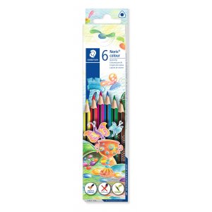 Crayon de couleur Noris Trek - 6 crayons Crayon de couleur Noris Trek - 6 crayons